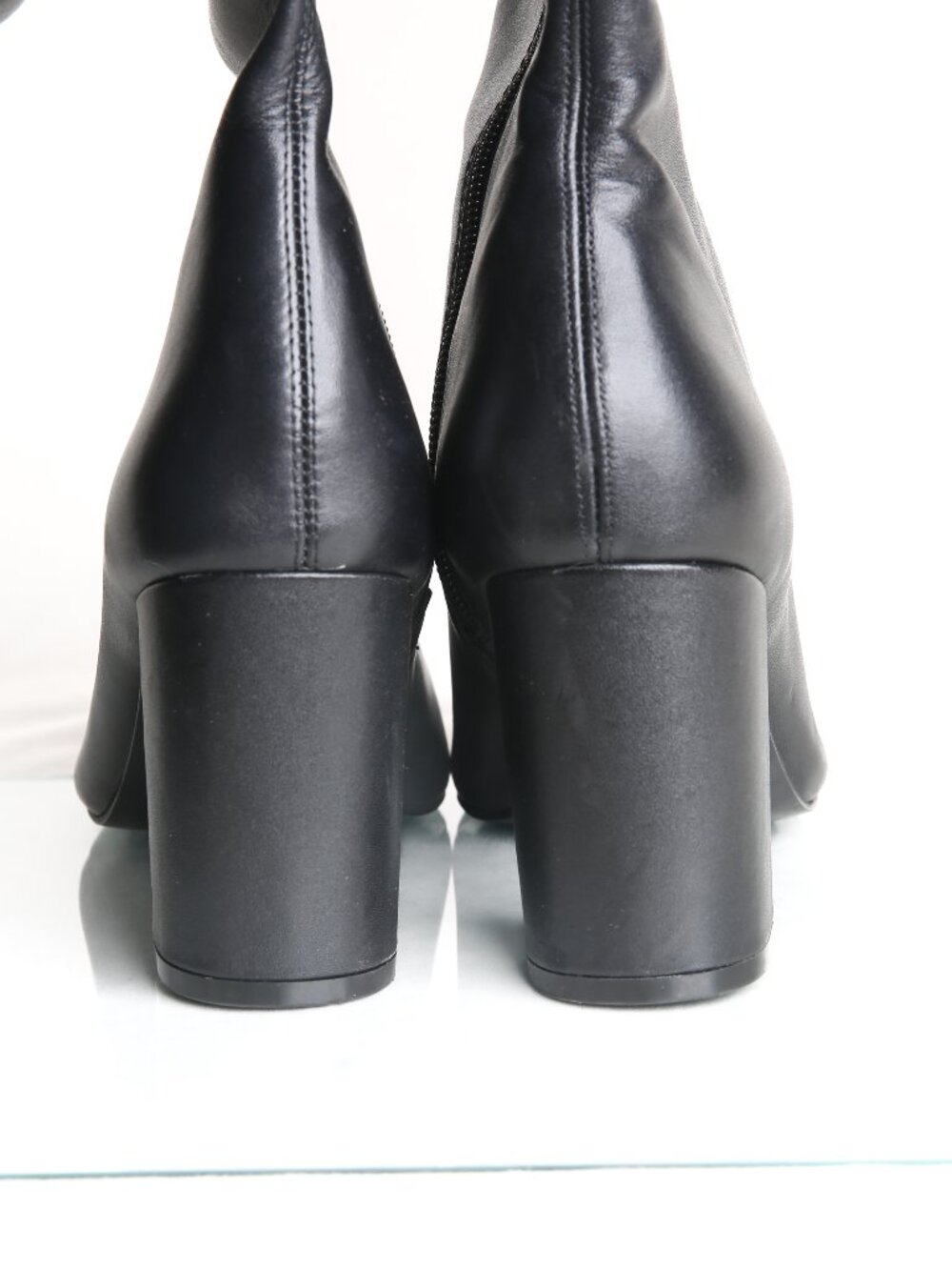MANGO Harrison 100% Leather Tall Boots - Picture 5 of 15